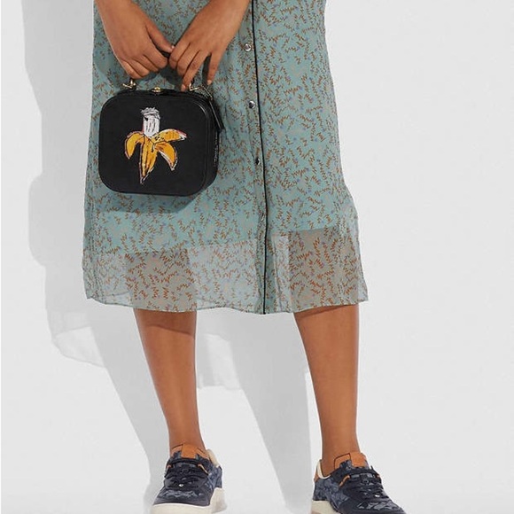 Coach X Jean Michel Basquiat Square Bag - Picture 15 of 15
